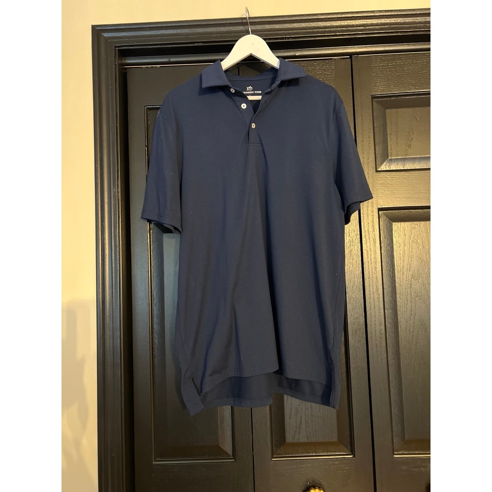 Southern‎ tide Polo Shirt navy blue large